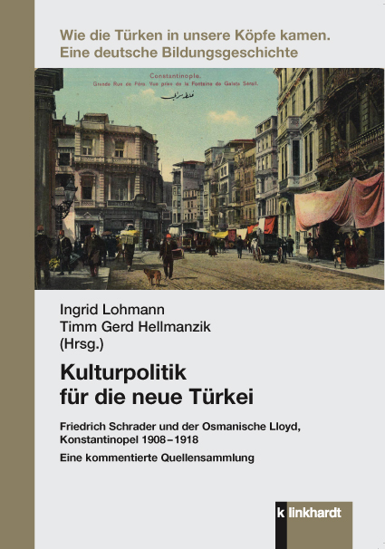 Buchcover der Schriftenreihe zu deutsch-türkischen Bildungsbeziehungen